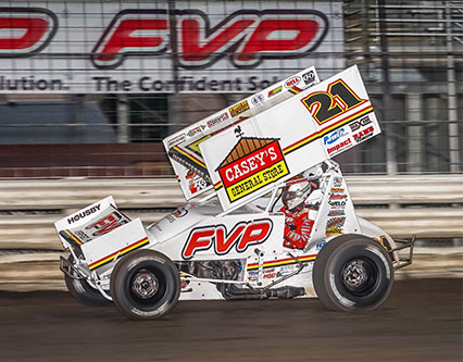 FVP Logo on Knoxville Nationals Racecar